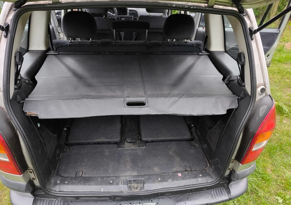 Opel Zafira cena 9000 przebieg: 232629, rok produkcji 2002 z Warszawa małe 301